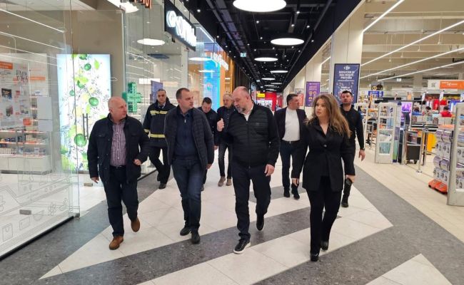 Prefectul județului Argeș, vizită de lucru la Argeș Mall