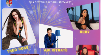 Theo Rose şi Ruby, spectacol incendiar la Zilele Oraşului Ştefăneşti