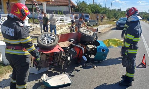 ACUM! Accident cu un MORT și TREI RĂNIȚI în Argeș!