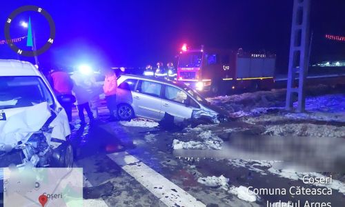 ACUM! Accident cu DOUĂ VICTIME în Argeș!