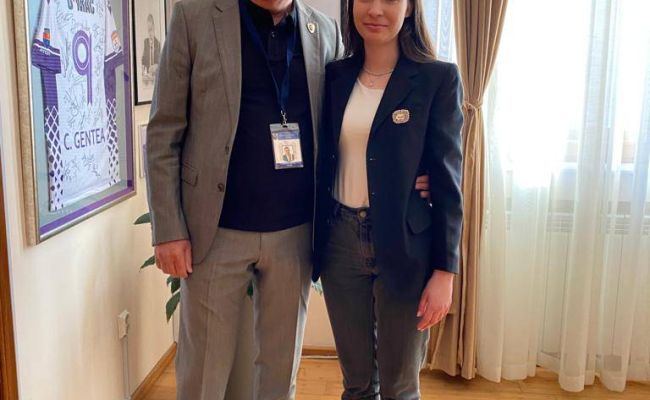 Crina Stoian, 'primar pentru o zi' la Piteşti