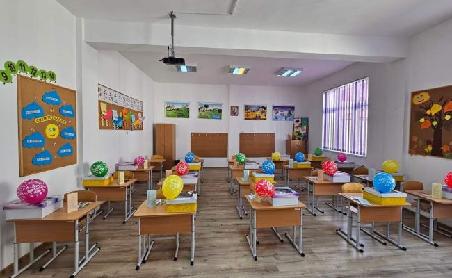 Clipe de bucurie la începerea noului an școlar la Ștefănești