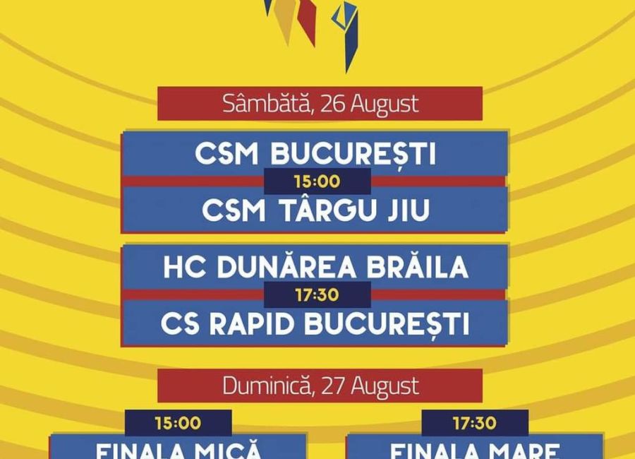 La Piteşti se va disputa Supercupa României la handbal feminin