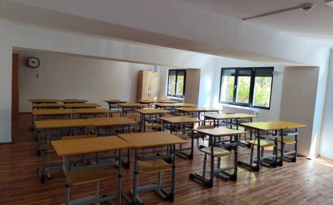 Lucrări de modernizare la Școala Gimnazială "Liviu Rebreanu" din Mioveni