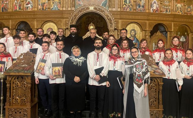 Colindătorii din Republica Moldova, concert extraordinar de colinde la Mioveni