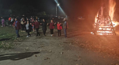 În comuna Bogați a fost aprins Focul lui Sumedru