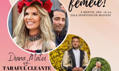 De 8 martie, SPECTACOL de neuitat la Mioveni! Pentru tine, femeie!