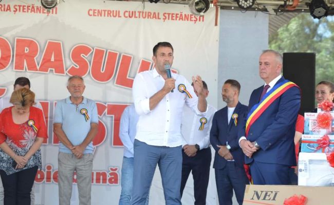 PSD Argeș: "La mulți ani, Ștefănești"