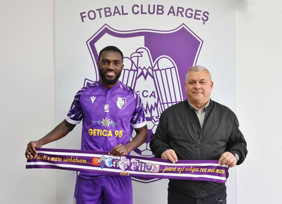 FC Argeş a transferat un fotbalist care joacă pentru naţionala Guineei Ecuatoriale