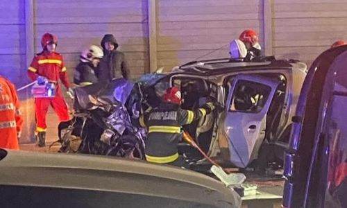 ACUM! Accident MORTAL în Pitești! Mașină făcută ZOB