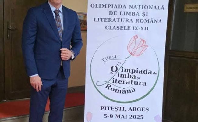 Mesajul prefectului de Argeș la finalul Olimpiadei Naționale la Limba și Literatura Română