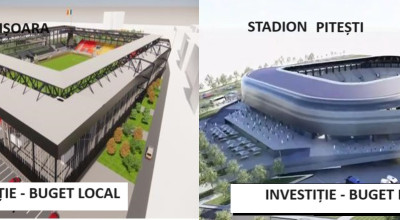 Primarul Timișoarei se laudă cu construirea unui stadion din bugetul local. Gentea, stadion de 100 de milioane de euro cu bani de la CNI