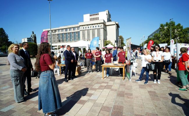 Primarul Gentea, prezent la deschiderea Târgului de ONG-uri "PITASO"