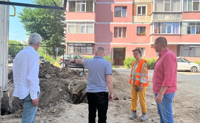 Marius Nicolaescu a verificat stadiul lucrărilor la Spitalul Judeţean de Urgenţă