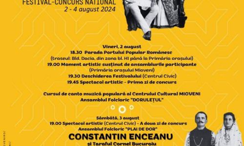 Folclorul autentic din nou la Mioveni!