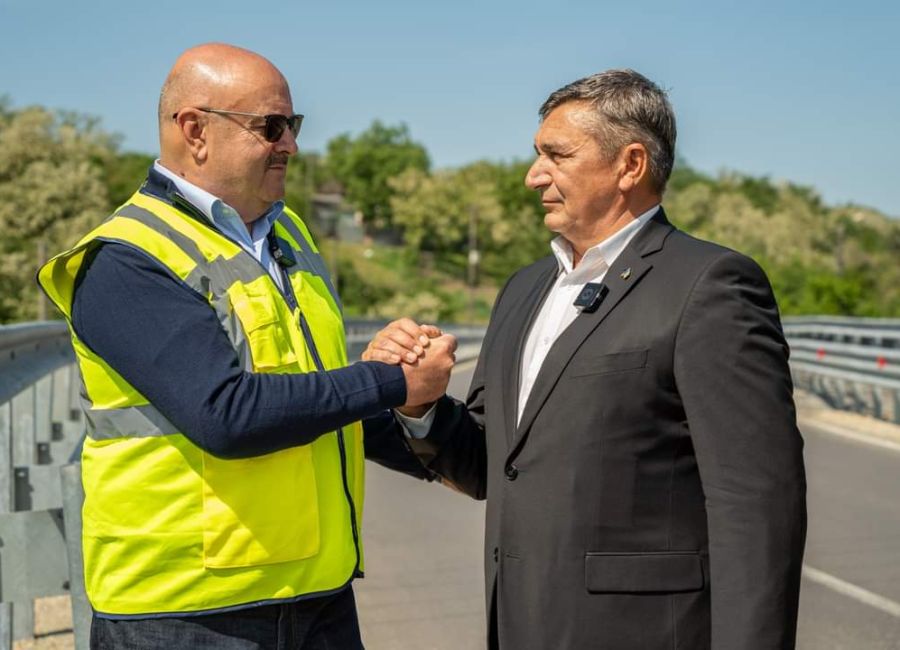 Ion Mînzînă: "S-au finalizat lucrările de modernizare a DJ703B Costești - Pădureți"