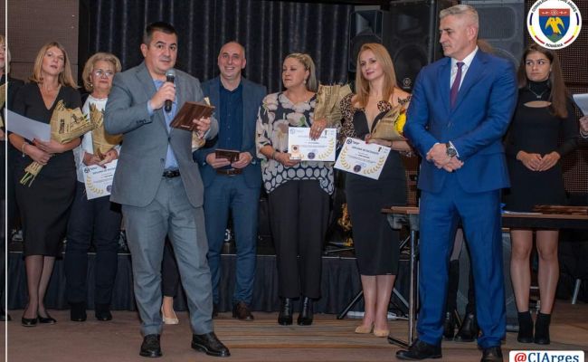 Ion Mînzînă a fost prezent la Gala Sportului Școlar Argeșean