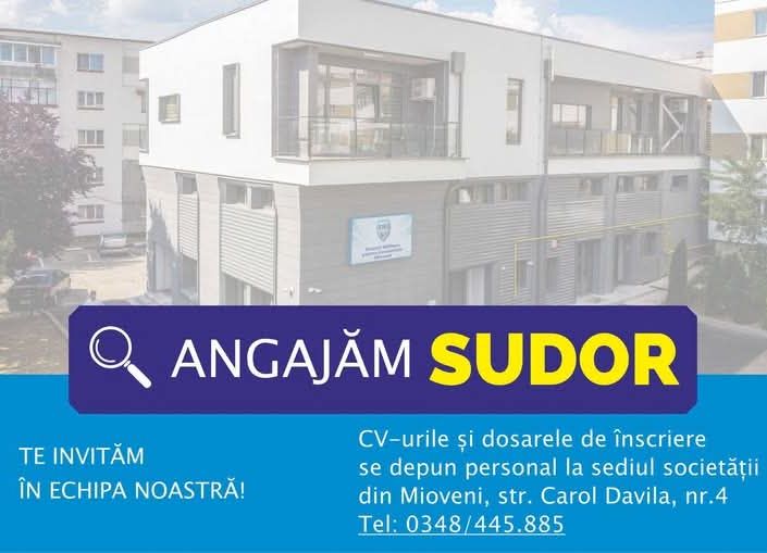 Servicii Edilitare pentru Comunitate Mioveni ANGAJEAZĂ!