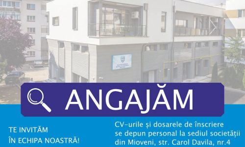 Servicii Edilitare pentru Comunitate Mioveni ANGAJEAZĂ!