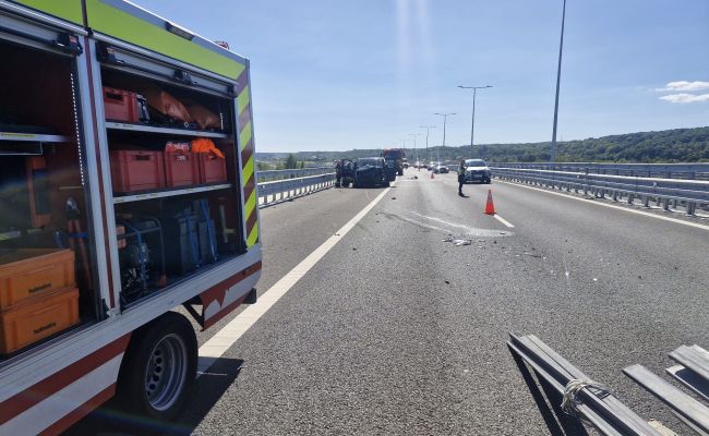 Accident GRAV pe A1! Un COPIL a fost rănit!