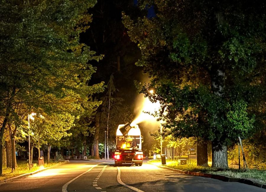 O nouă acțiune de dezinsecție va avea loc în această noapte în Pitești!