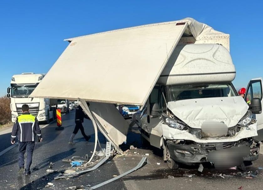 ACUM! Accident GRAV pe Autostrada București-Pitești! Intervine DESCARCERAREA!