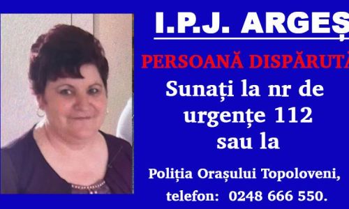 O femeie din Argeş a DISPĂRUT de acasă