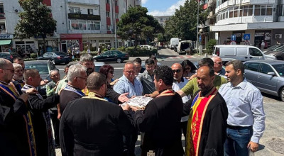 Eroii neamului au fost cinstiți în orașul Topoloveni