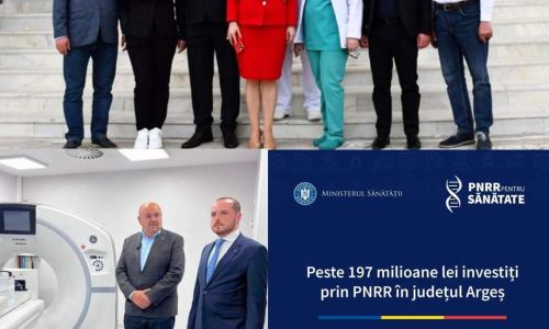 Investiții PNRR de peste 197 milioane lei în sistemul de sănătate din Argeș!
