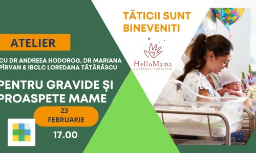 Atelier gratuit pentru gravide și mămici, la Spitalul Mioveni