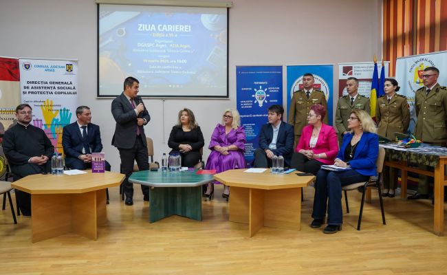 Tinerii instituționalizați au impresionat la "Ziua Carierei"