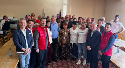 Primarul Florea Ene, reales la conducerea PSD Ciomăgești!