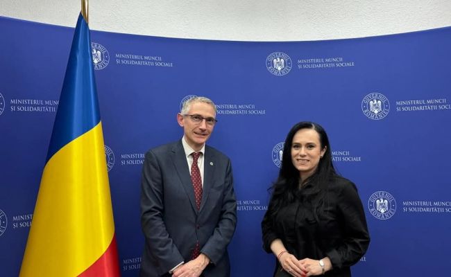Ministrul Simona Bucura Oprescu, întrevedere cu ambasadorul Canadei în România