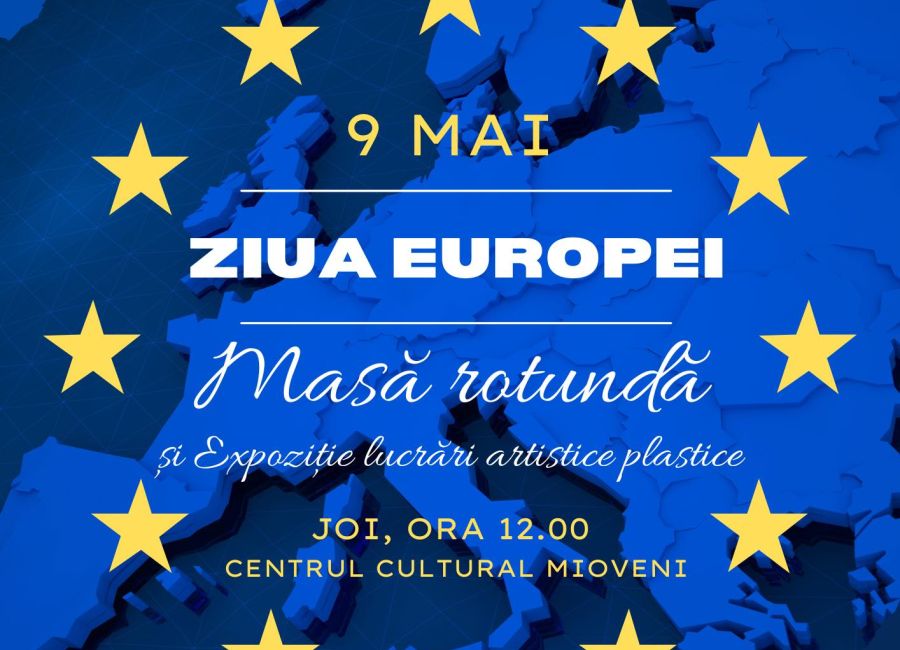 La Mioveni va fi  celebrată Ziua Europei