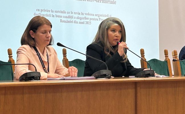 Prefectul Ioana Făcăleață: ”Am încredere că, în județul Argeș, toți factorii implicați în alegerile prezidențiale vor face toate eforturile încât să nu fie incidente grave și să avem un climat electoral sigur, ordonat!”