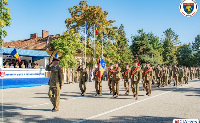 Şcoala Militară de Maiştri Militari şi Subofiţeri a Forţelor Terestre “BASARAB I”, Piteşti la ceas aniversar