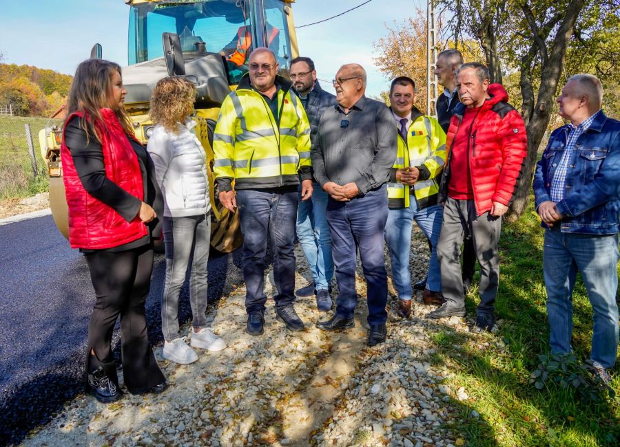 Lucrările pe DJ 739 Beleţi – Zgripceşti se apropie de finalizare
