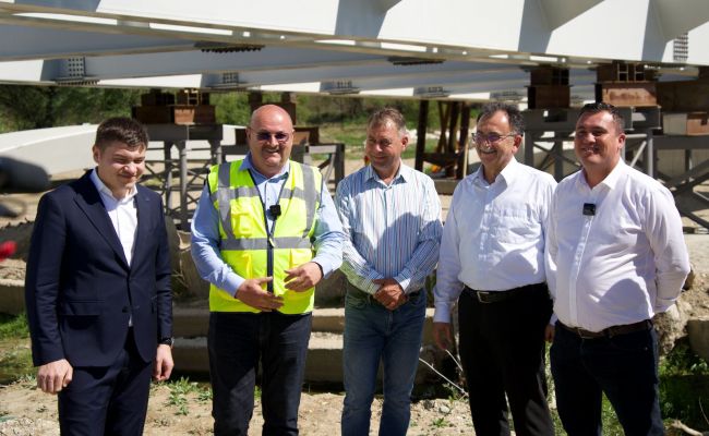 Ion Mînzînă: "Dezvoltăm infrastructura rutieră din Mioveni"