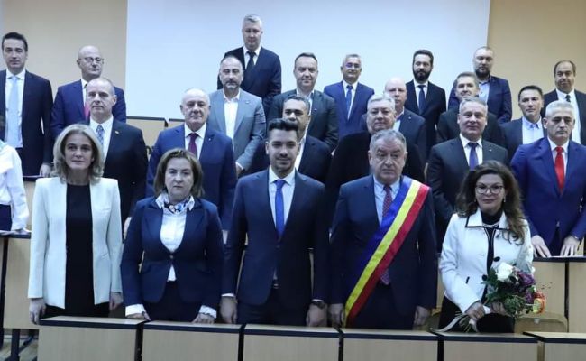 A fost constituit noul Consiliu Local al municipiului Pitești