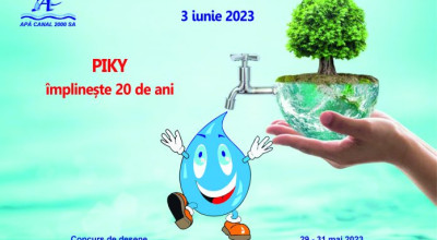 Sărbătoare la Apă Canal 2000 SA Piteşti -  Piky împlineşte 20 de ani!