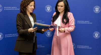Ministrul Simona Bucura-Oprescu, reuniune bilaterală cu comisarul european Roxana Mînzatu