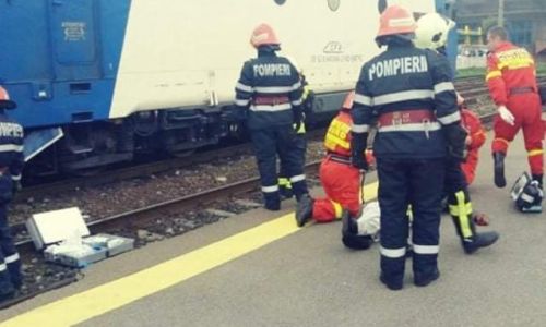 ACUM! Femeie lovită de TREN în Pitești