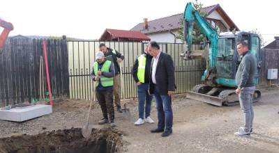 Au început lucrările de modernizare pe strada „Egalității” din orașul Mioveni