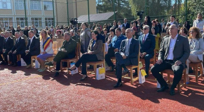 Simona Bucura Oprescu la sărbătoarea Liceului 'Dan Barbilian'