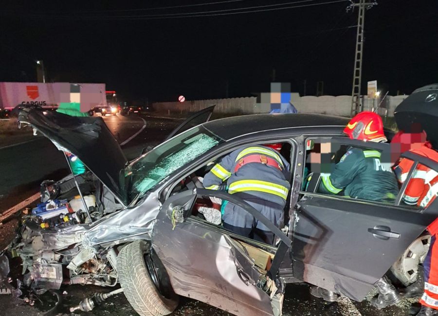 ACUM! Accident GRAV în Argeș! Persoană ÎNCARCERATĂ