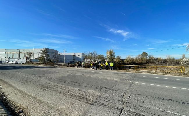 Podul peste pârâul Bascov din strada Depozitelor intră în reabilitare