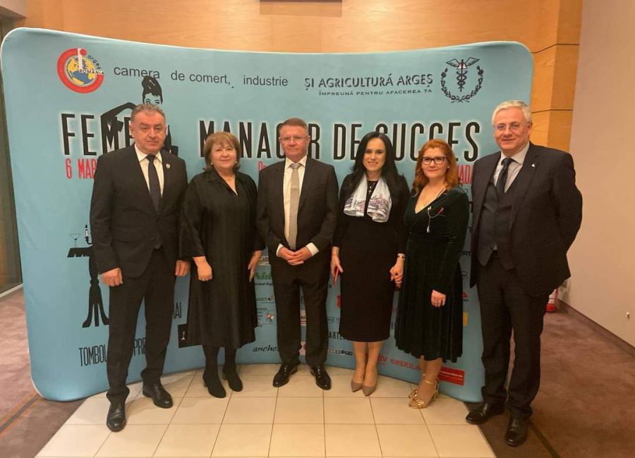 Primarul Gentea a fost prezent la Gala "Femeia, manager de succes"