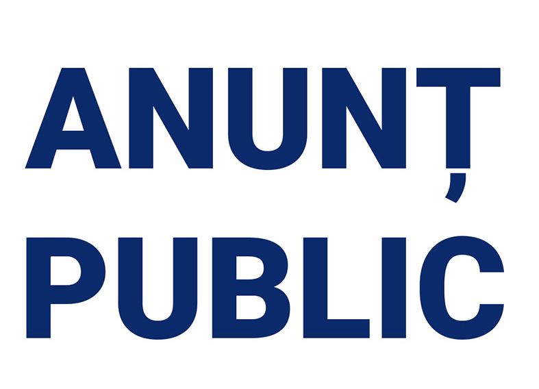 Anunţ public privind decizia etapei de încadrare