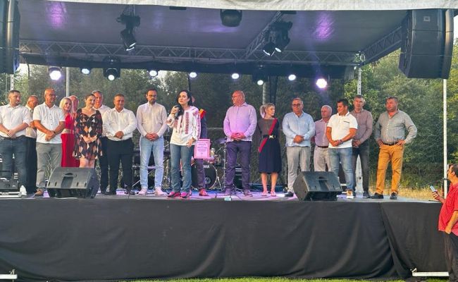 Sărbătoare în comuna Davideşti