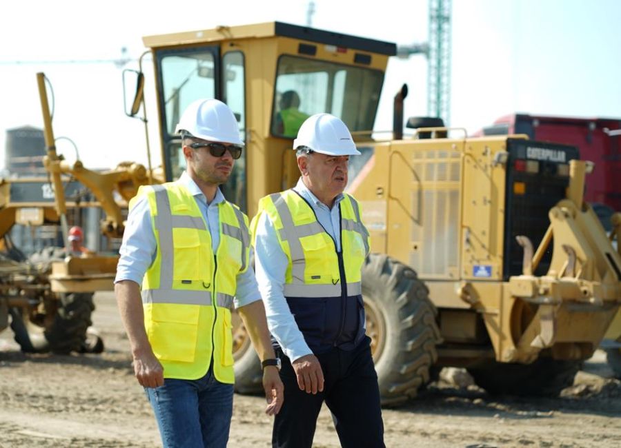 Primarul Gentea a verificat stadiul lucrărilor la noul centru comercial! "Sunt absolut impresionat"
